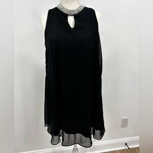 Soprano Semi Formal Sleeveless Black Dress Size L